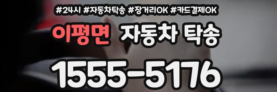 이평면 자동차 탁송