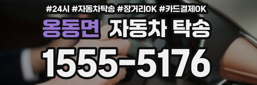 옹동면 자동차 탁송