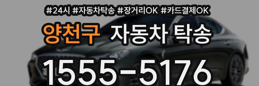 양천구 자동차 탁송