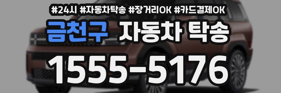 금천구 자동차 탁송