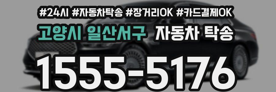 고양시 일산서구 자동차 탁송