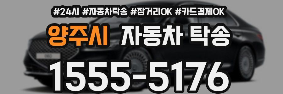 양주시 자동차 탁송