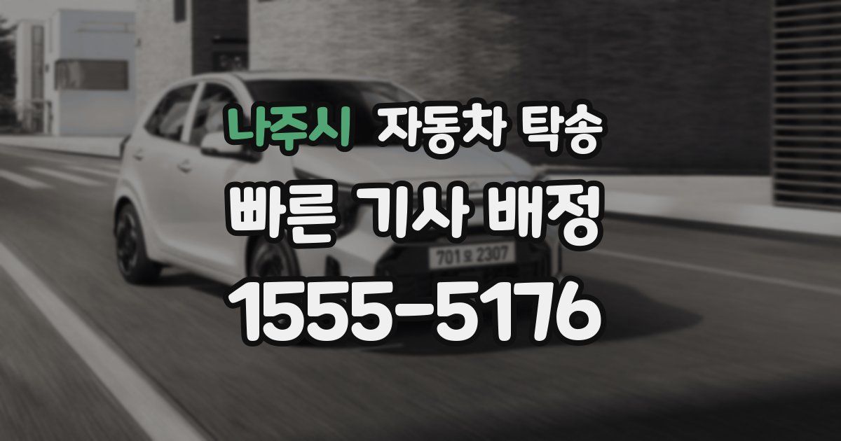 나주시 자동차 탁송