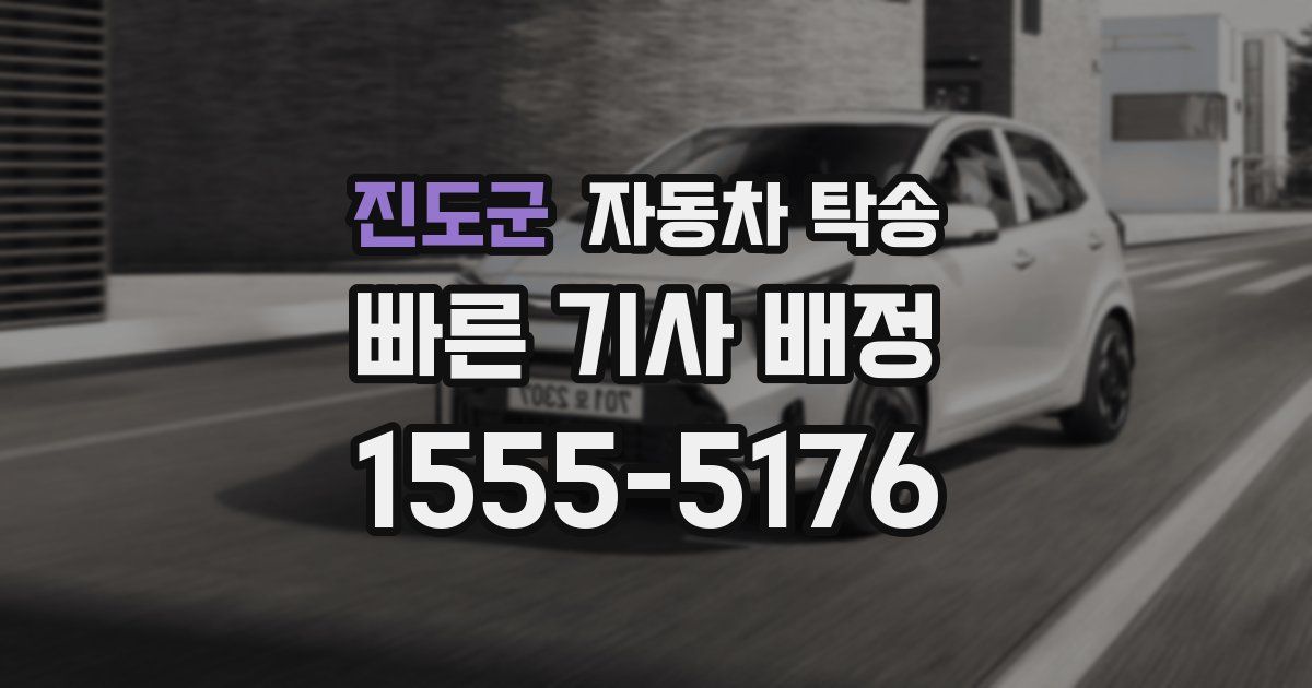 진도군 자동차 탁송