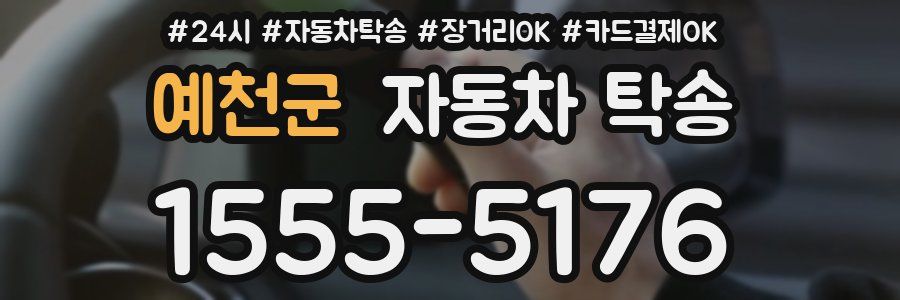 예천군 자동차 탁송