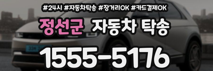 정선군 자동차 탁송