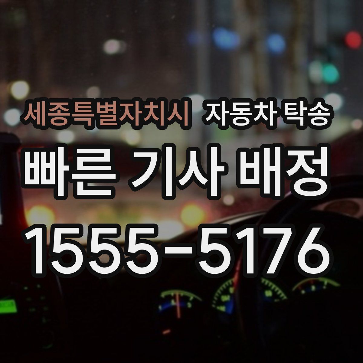 세종특별자치시 자동차 탁송