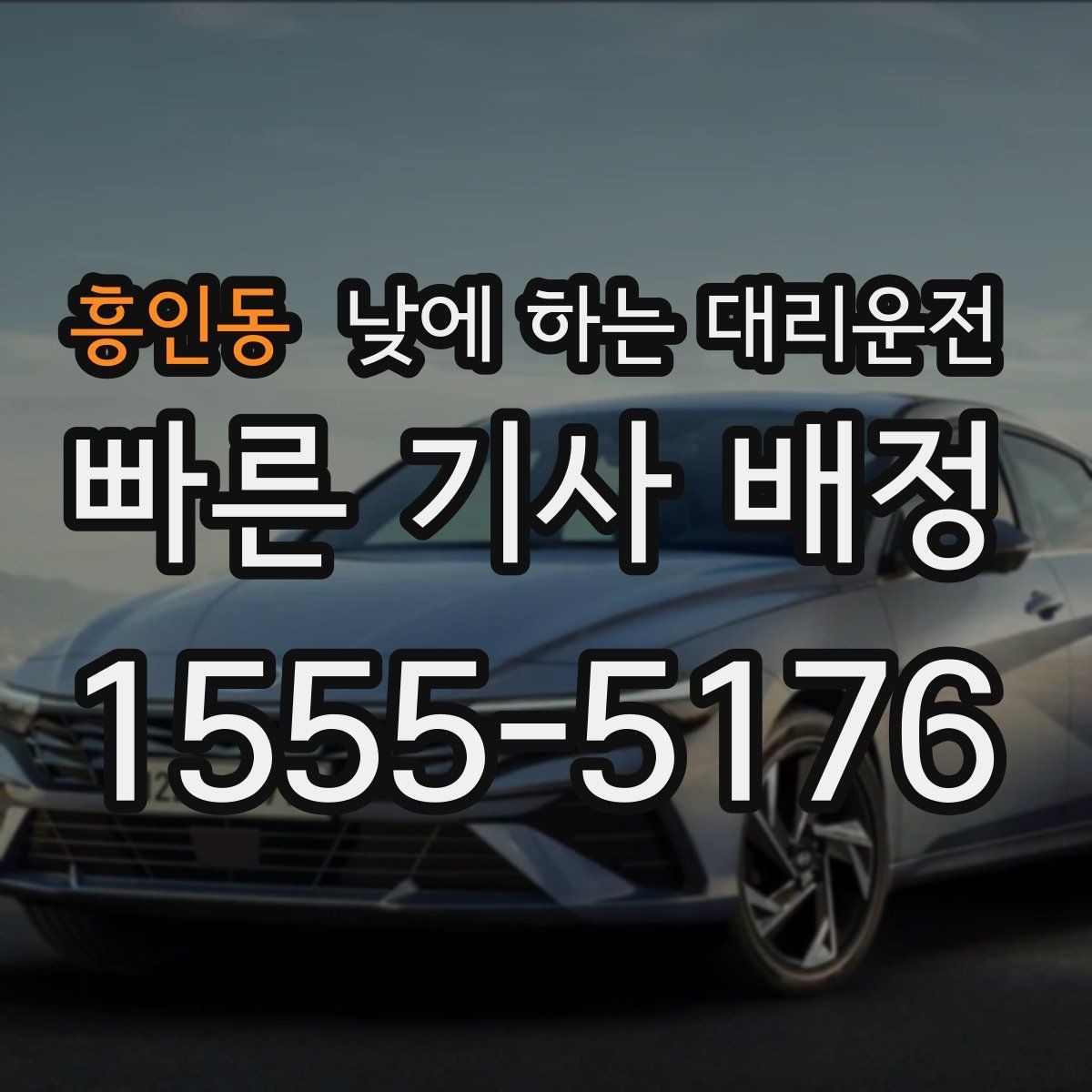 흥인동 낮에 하는 대리운전 같은 기사님으로 왕복 가능한지 궁금할 때