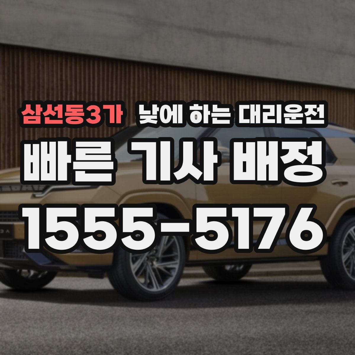 삼선동3가 낮에 하는 대리운전