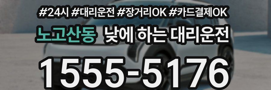 노고산동 낮에 하는 대리운전