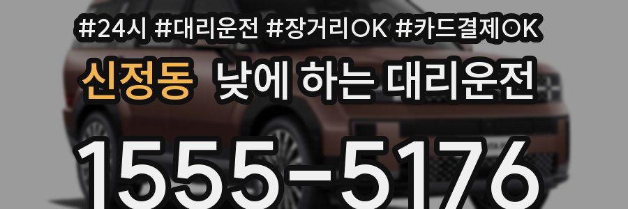 신정동 낮에 하는 대리운전