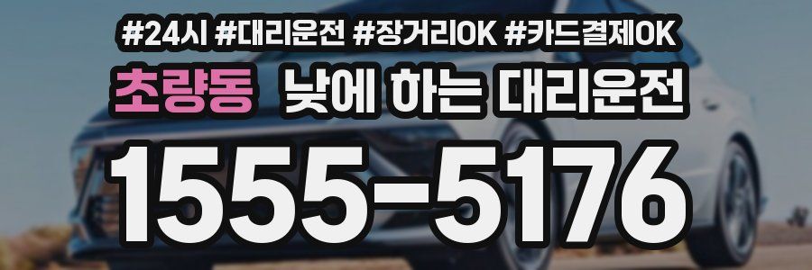 초량동 낮에 하는 대리운전