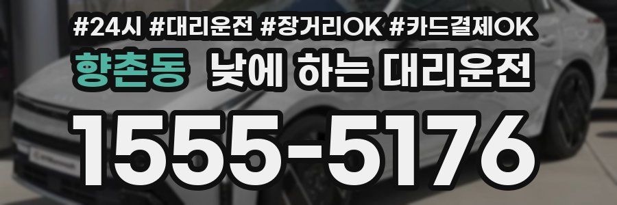 향촌동 낮에 하는 대리운전