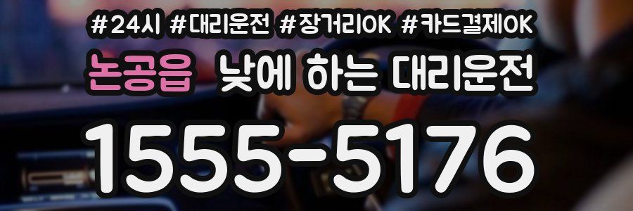 논공읍 낮에 하는 대리운전