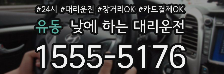 유동 낮에 하는 대리운전