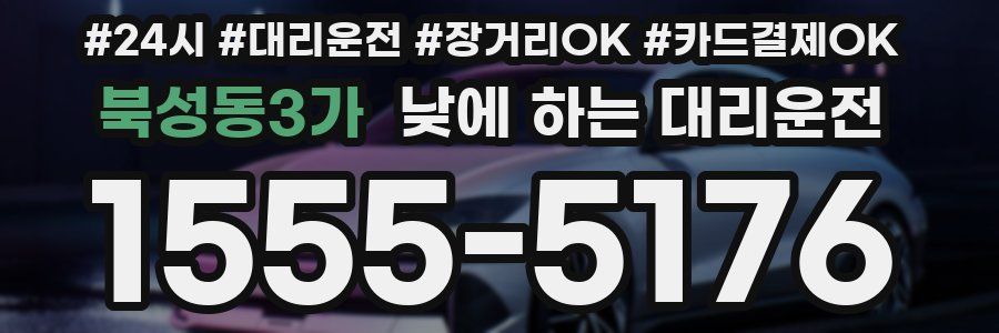 북성동3가 낮에 하는 대리운전