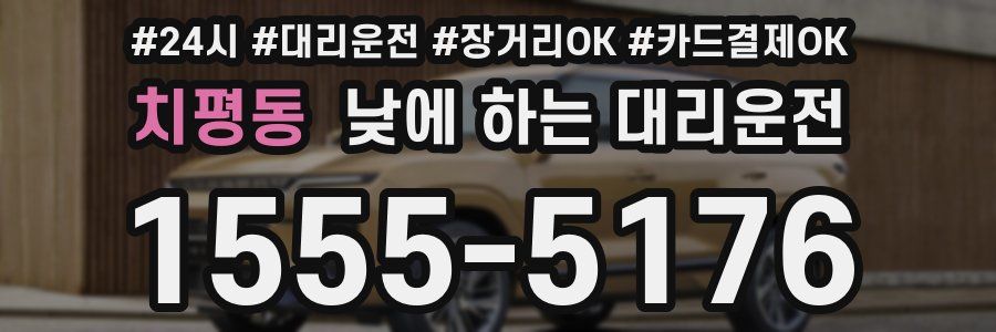 치평동 낮에 하는 대리운전