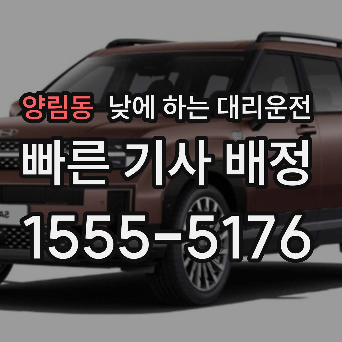 양림동 낮에 하는 대리운전