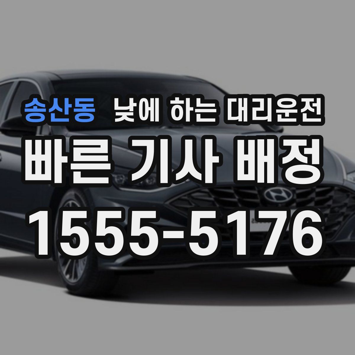 송산동 낮에 하는 대리운전