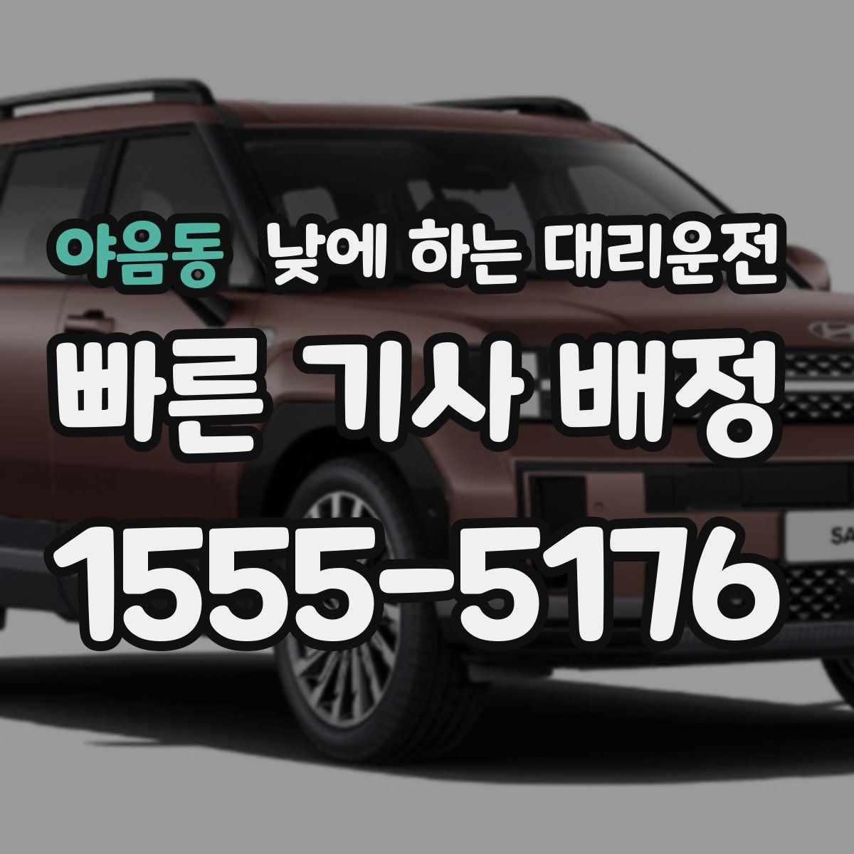 야음동 낮에 하는 대리운전