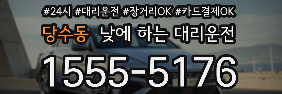 당수동 낮에 하는 대리운전