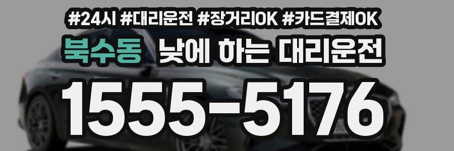 북수동 낮에 하는 대리운전