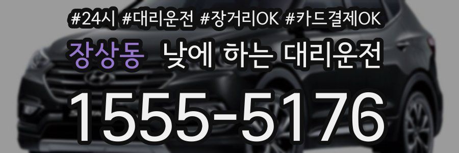 장상동 낮에 하는 대리운전