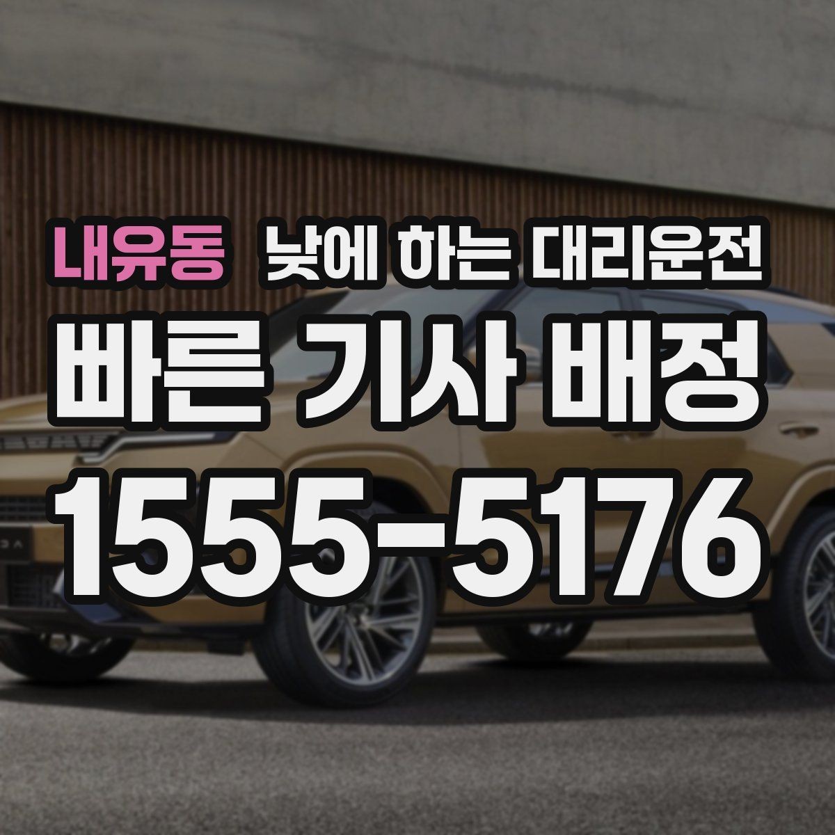 내유동 낮에 하는 대리운전 운전 초보라 낮에도 불안할 때 대안