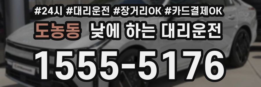 도농동 낮에 하는 대리운전