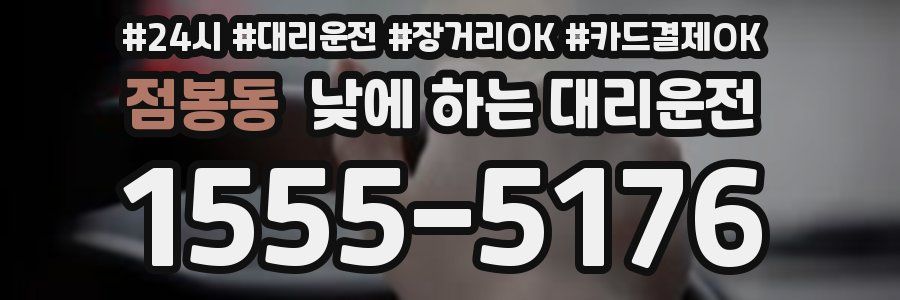 점봉동 낮에 하는 대리운전