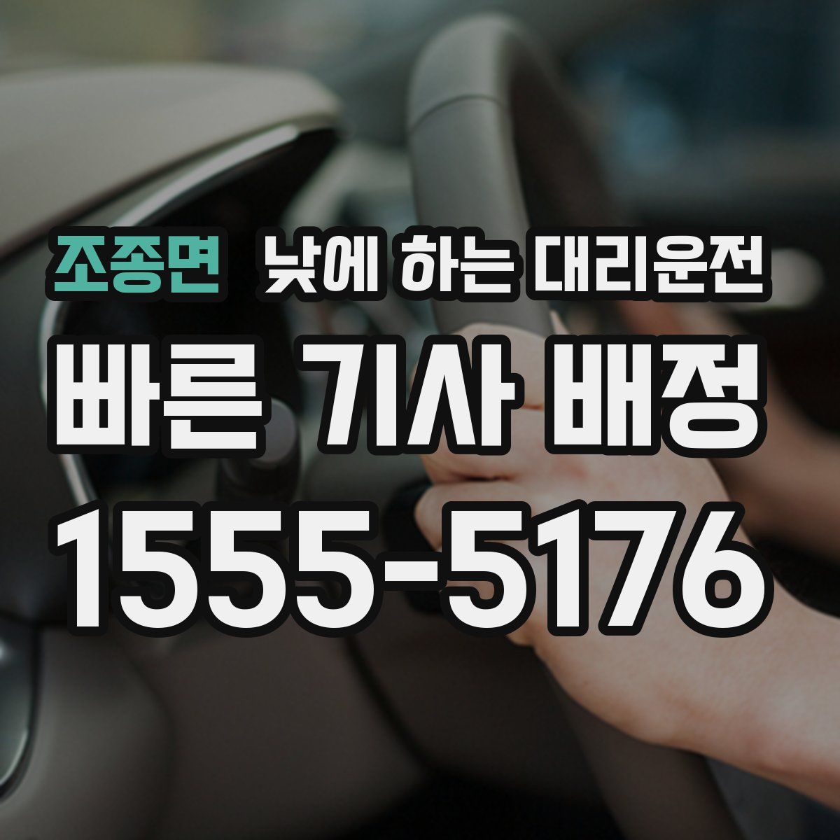 조종면 낮에 하는 대리운전