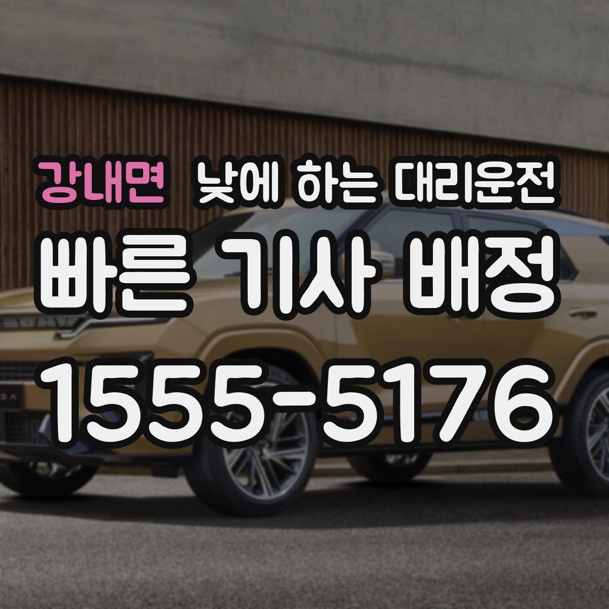 강내면 낮에 하는 대리운전 은행 관공서 여러 곳 들르는 날 팁