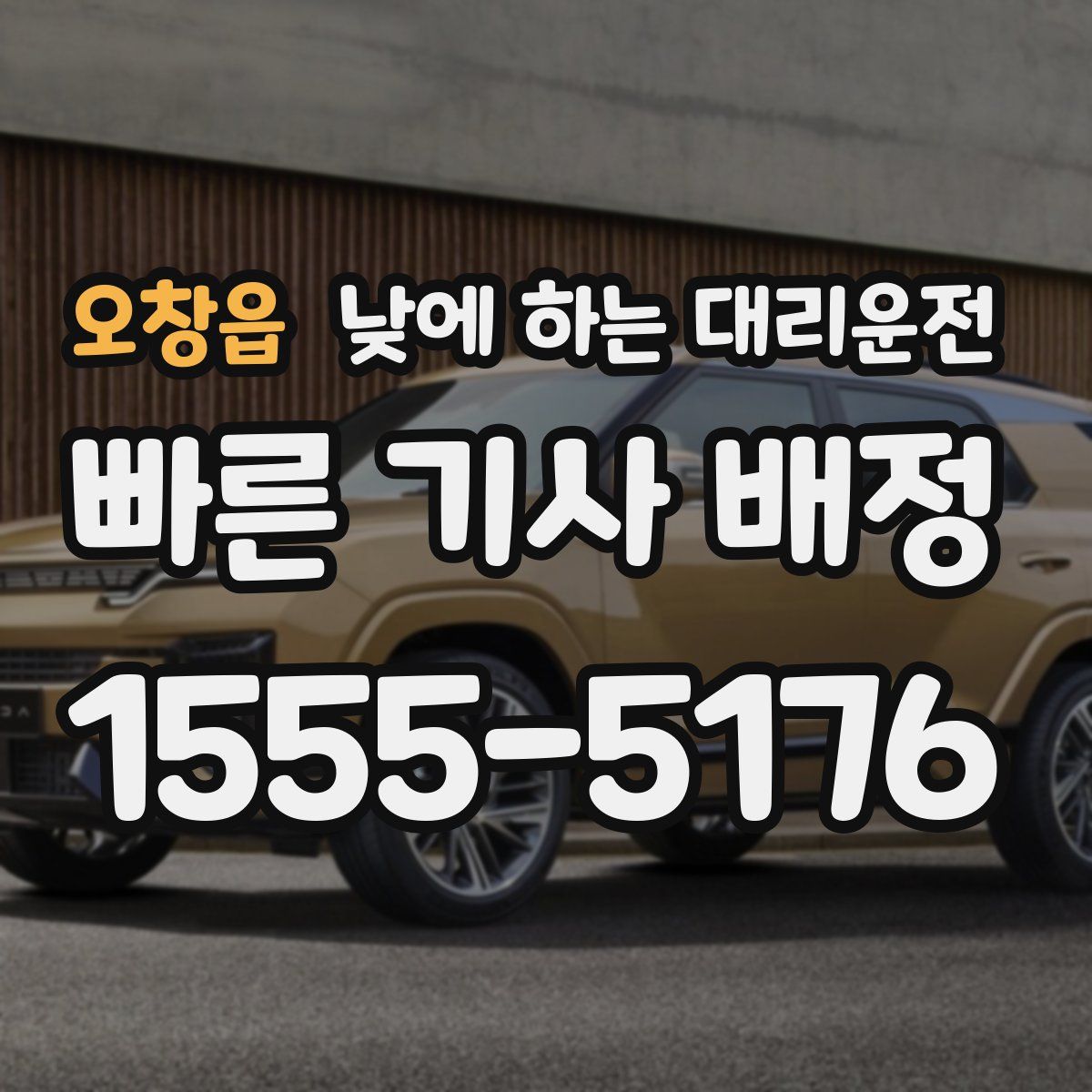 오창읍 낮에 하는 대리운전