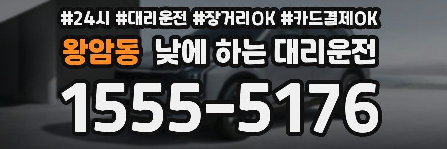 왕암동 낮에 하는 대리운전