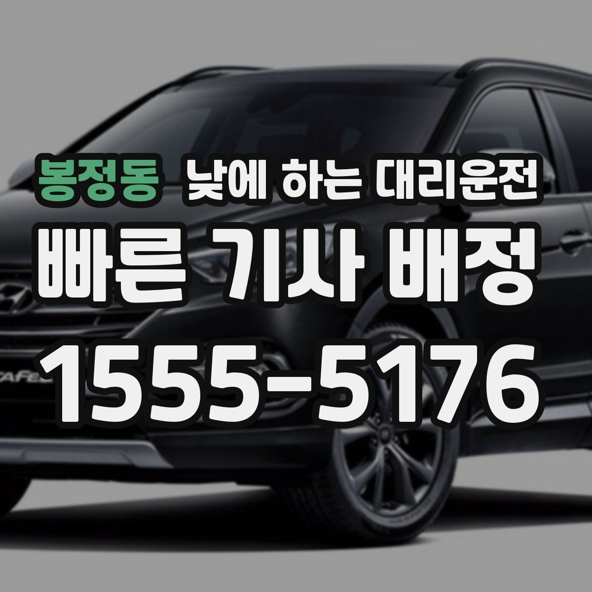 봉정동 낮에 하는 대리운전 같은 기사님으로 왕복 가능한지 궁금할 때