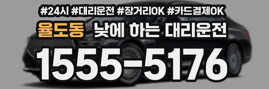 율도동 낮에 하는 대리운전