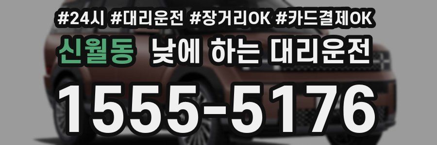 신월동 낮에 하는 대리운전