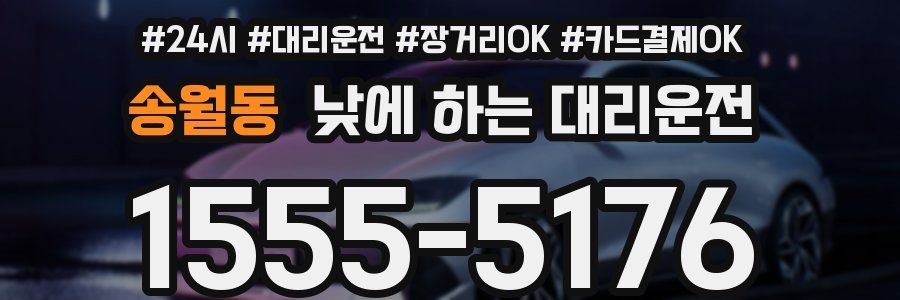 송월동 낮에 하는 대리운전