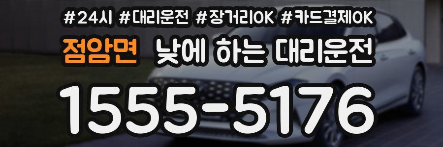 점암면 낮에 하는 대리운전