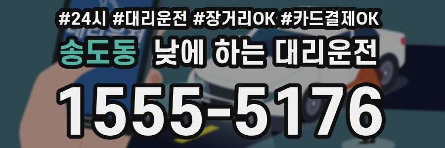 송도동 낮에 하는 대리운전