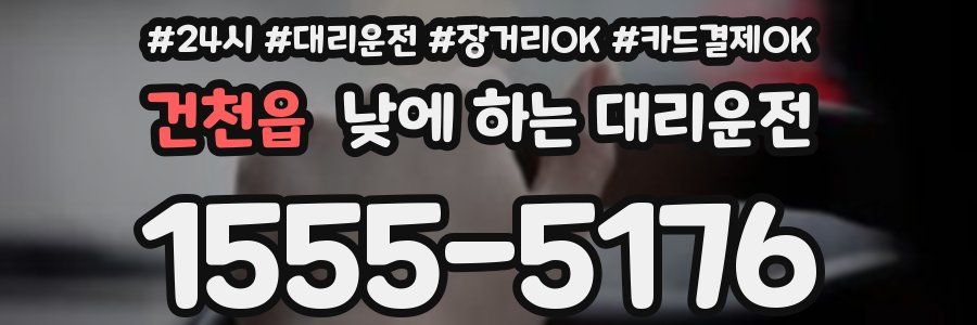 건천읍 낮에 하는 대리운전