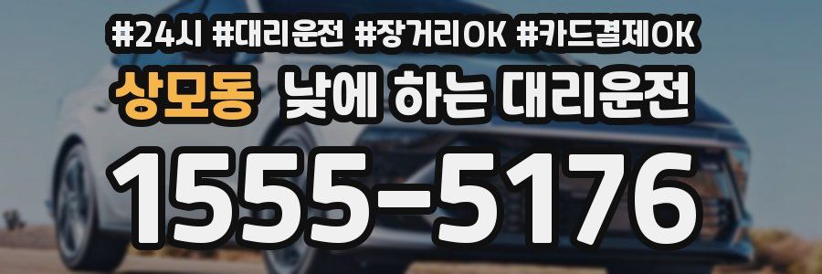 상모동 낮에 하는 대리운전