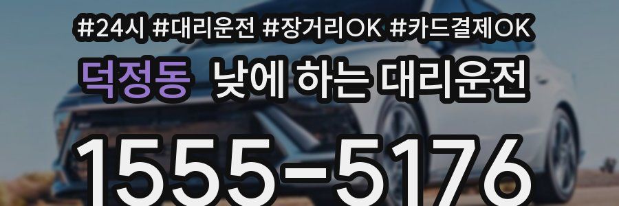 덕정동 낮에 하는 대리운전