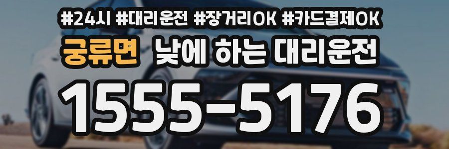 궁류면 낮에 하는 대리운전