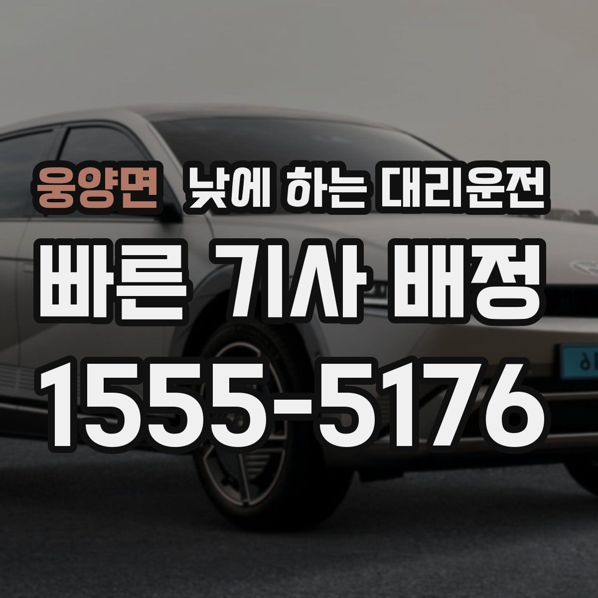 웅양면 낮에 하는 대리운전