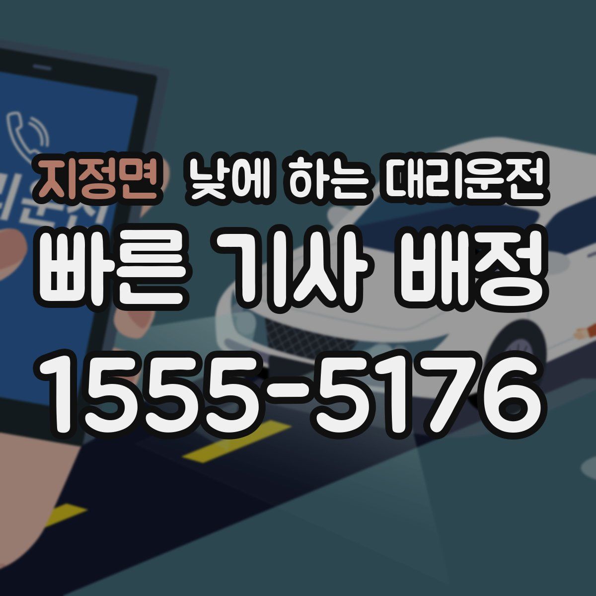 지정면 낮에 하는 대리운전