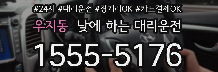 우지동 낮에 하는 대리운전