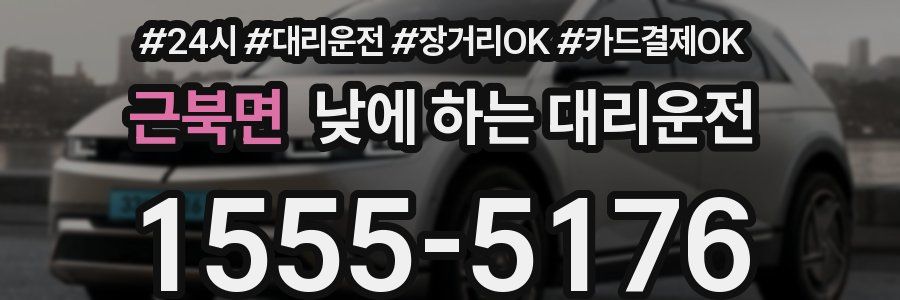 근북면 낮에 하는 대리운전