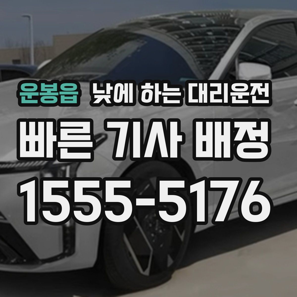 운봉읍 낮에 하는 대리운전