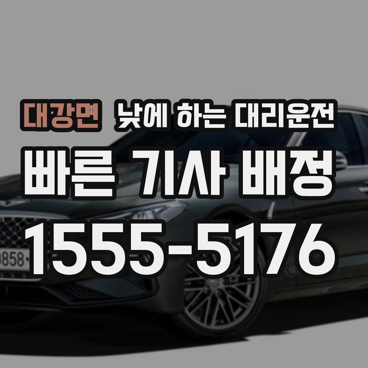 대강면 낮에 하는 대리운전 관공서 은행 여러 곳 들르는 날 추천